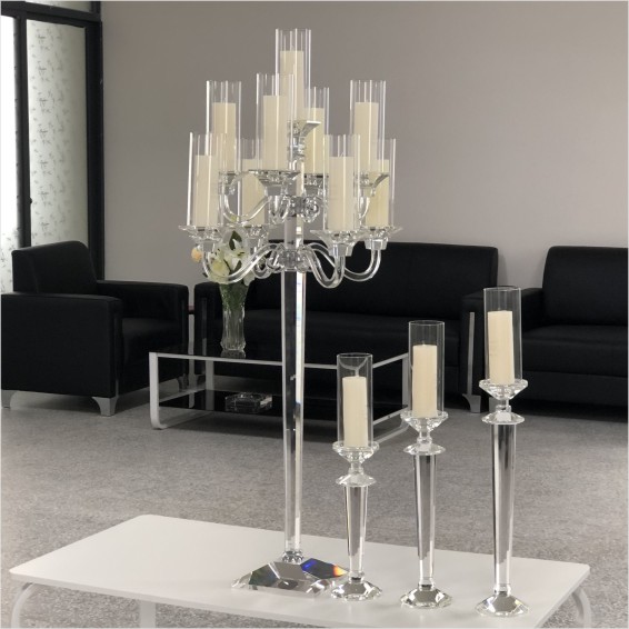 25 Arms Gold Metal Candelabra Candle Holder Holder Stand