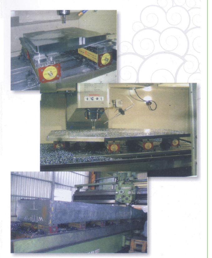 193*108mm 1500KGF Milling Magnetic Chuck For Milling Machine