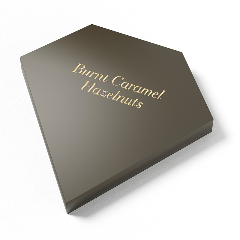 Custom Luxury Colorful Rigiding Shaped Chocolate Box VANISHING Printing Your Own Logo
