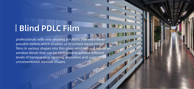 Self-Adhesive Pdlc Film Roll UV Proof Smart Glass Film For Window