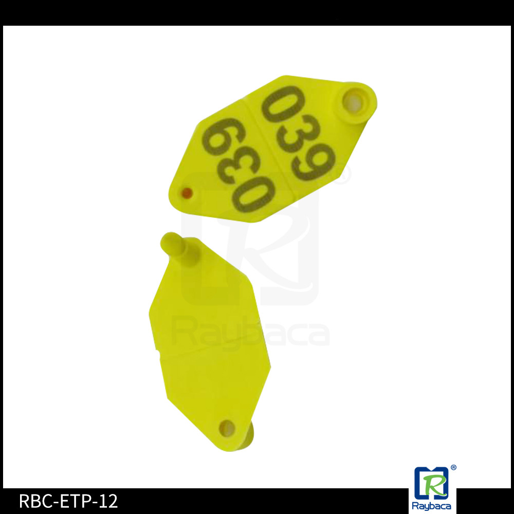 TPU Sheep / Cattle Management Tags , Animal Identification Ear Tags ETP12