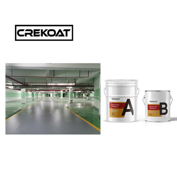 Seamless High Build Industrial Epoxy Floor Coating Liquid For Traffic Areas