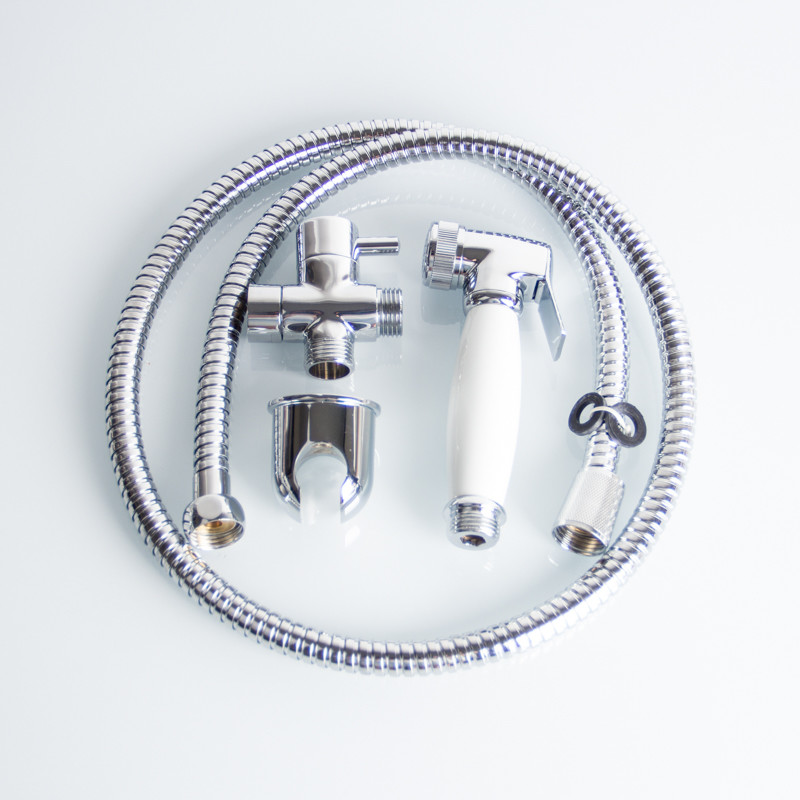 Round ABS Handle 270g 3kg Bathroom Bidet Sprayer