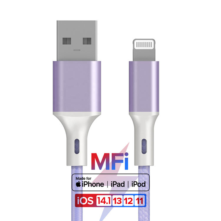 Custommized Type C To Lighting Cable From Original MFI Certified MFI Cable Manufacturer C94 8 pin 3A Fast Charger Cable