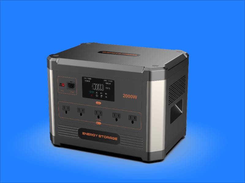 1500w Peak 3000w Outdoor Portable Power Station Cycle Life >2000 1536Wh Emergency