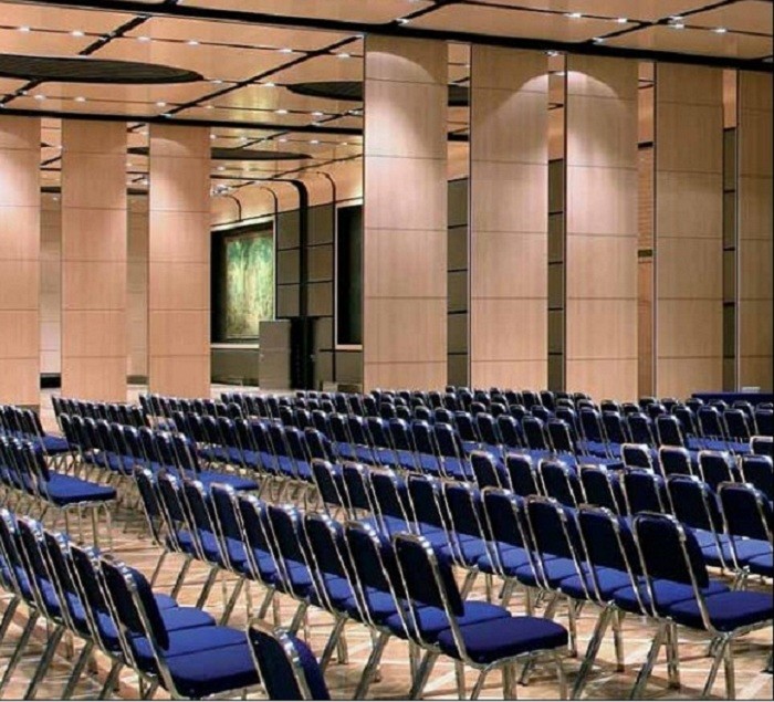 Aluminum Acoustic Wooden Sliding Movable Sound Proof Partitions
