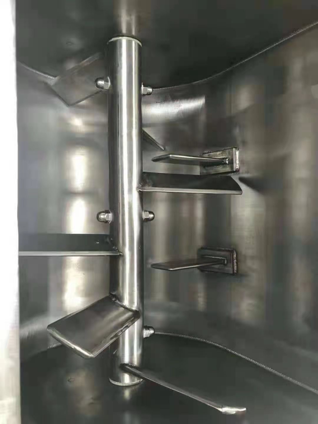 Horizontal Vacuum Flour Dough Mixer Industrial Bakery Equipment 50KG Capacity
