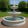 Buy cheap Marble Round Fountains Outdoor Front Yard Water Fountain Lights Home Decoration from wholesalers