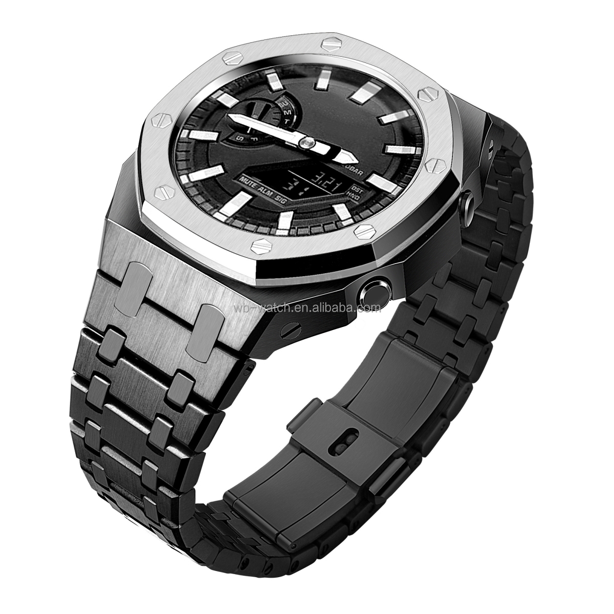 Stainless Accessories Luxury Value Third Generation Watch Metal Case For Casio Ga2100