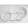 Buy cheap Sustainable Biodegradable Party Food Containers , Disposable White Paper Plates from wholesalers