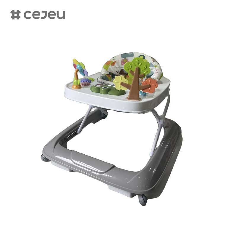 CJ-XTD-801,Modern 3-in-1 Baby Walker Plastic Frame Activity Toy to Help Toddlers Learn to Walk for Girls and Boys