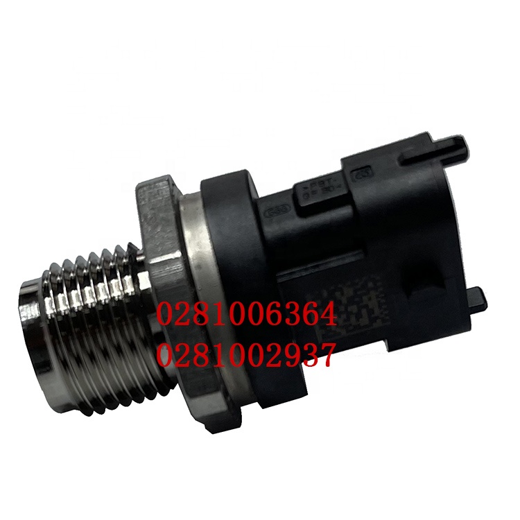 Construction Machinery Common Rail Fuel High Pressure Sensor 0281006364 0281002937