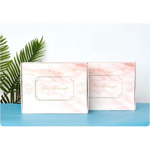 800gsm Flat Pack Cardboard Gift Boxes With Lids Custom Shape