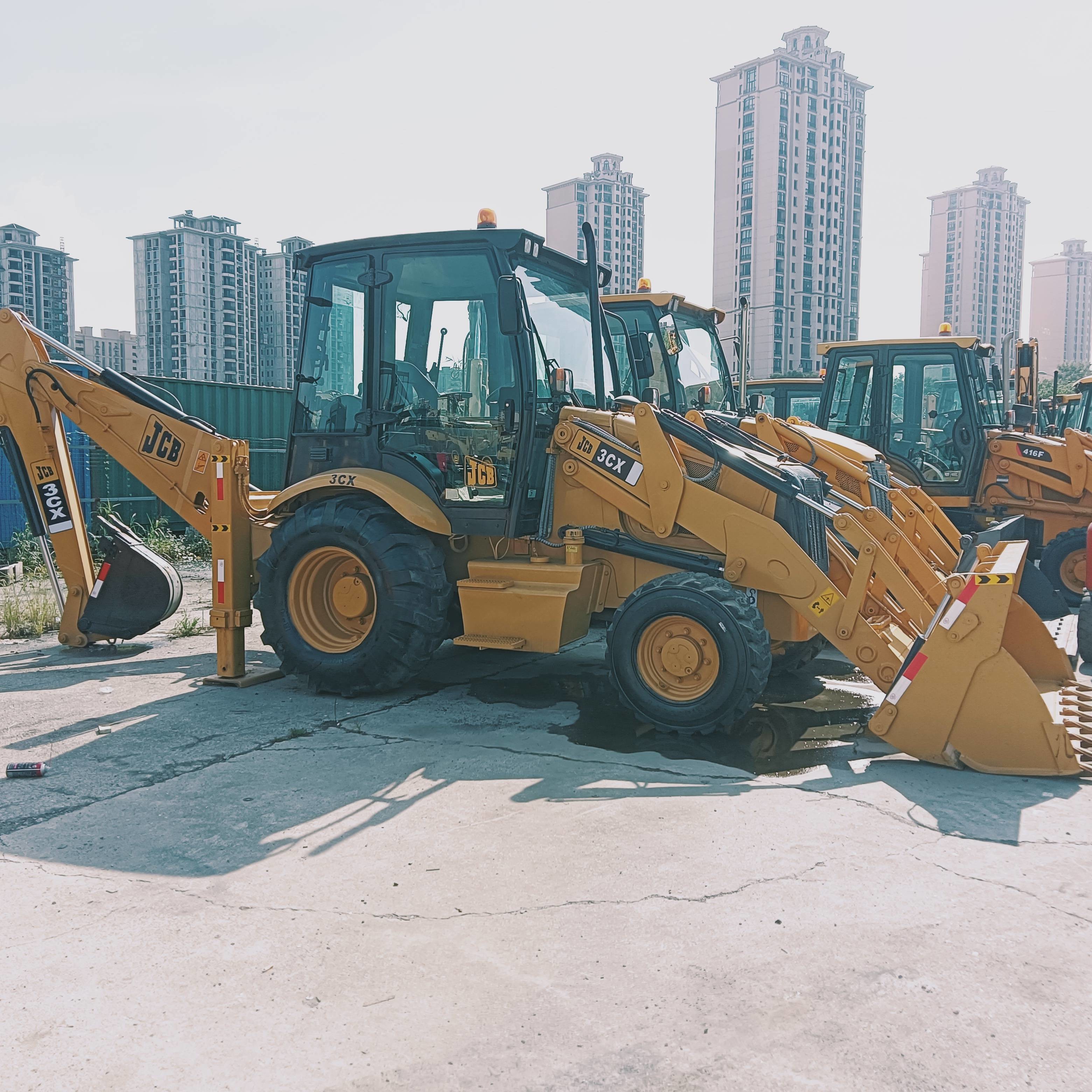Mini Used Backhoe Loader JCB 3CX Earthmoving Equipment