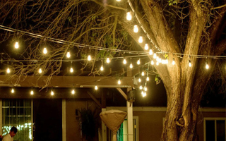 IP65 15M 15Bulbs LED S14 String Lights E27 LED Retro Edison Filament Bulb Outdoor Garden Patio Holiday Wedding Light String