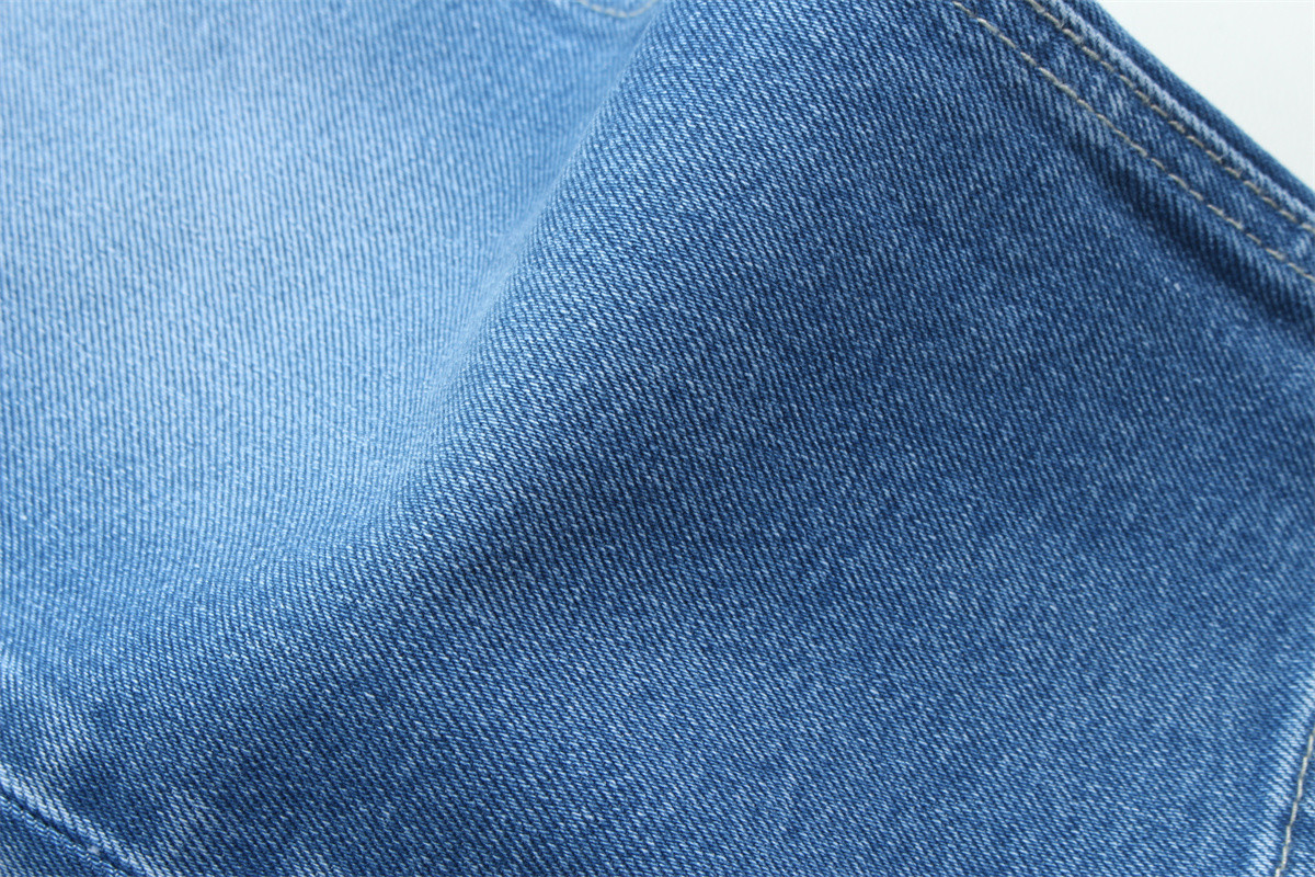 12oz Low Stretch Man Jeans Denim Fabric For Winter Jeans Rough Style