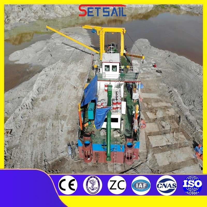 Cummins Diesel Engine 18inch Cutter Suction Dredger with Hydraulic Head