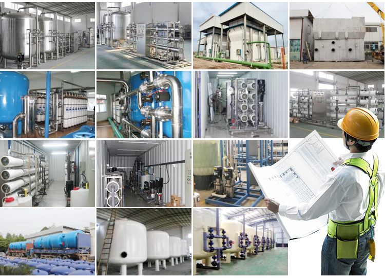 Portable Mobile EDI Water Plant Containerized Seawater Desalination Plant