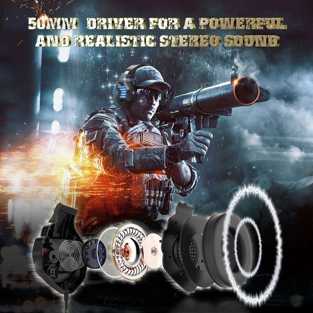 Onikuma K17 50mm 2.2m Onikuma K17 Stereo Gaming Headset