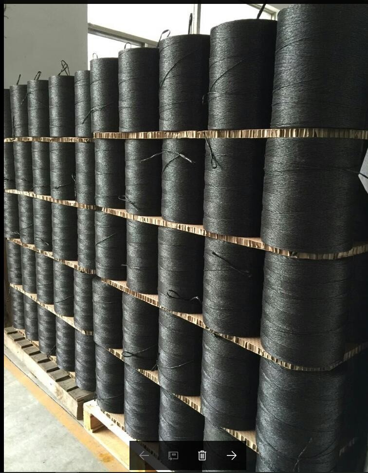 High Temperature PP Cable Filler Yarn / Polyester Sewing Thread Fishing PP Filler