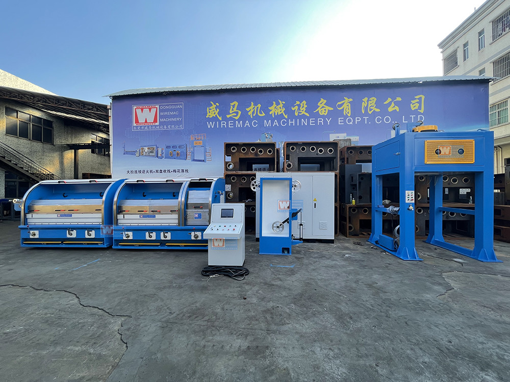 800m/min 8D Copper Rod RBD Machine , 3 Ton/hour Copper Wire Drawing Machine