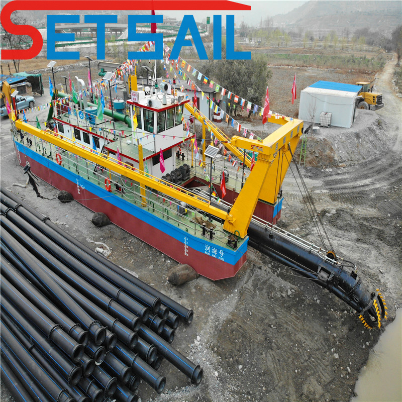 Hydraulic Cutter Suction Dredger with Capacity 1800 M3/H