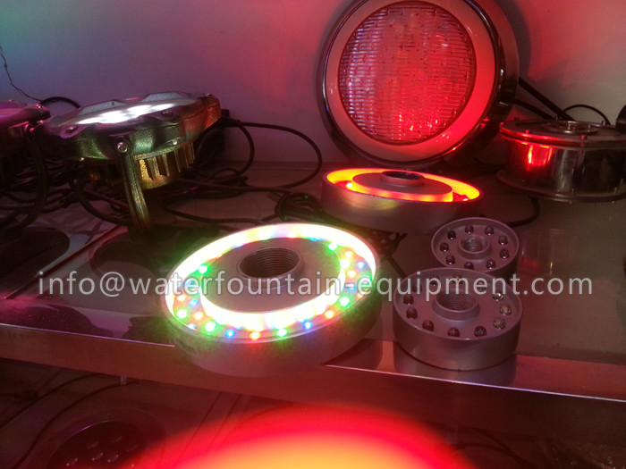 IP68 Waterproof Underwater Fountain Lights Single Color AC24V Corruption Resistance