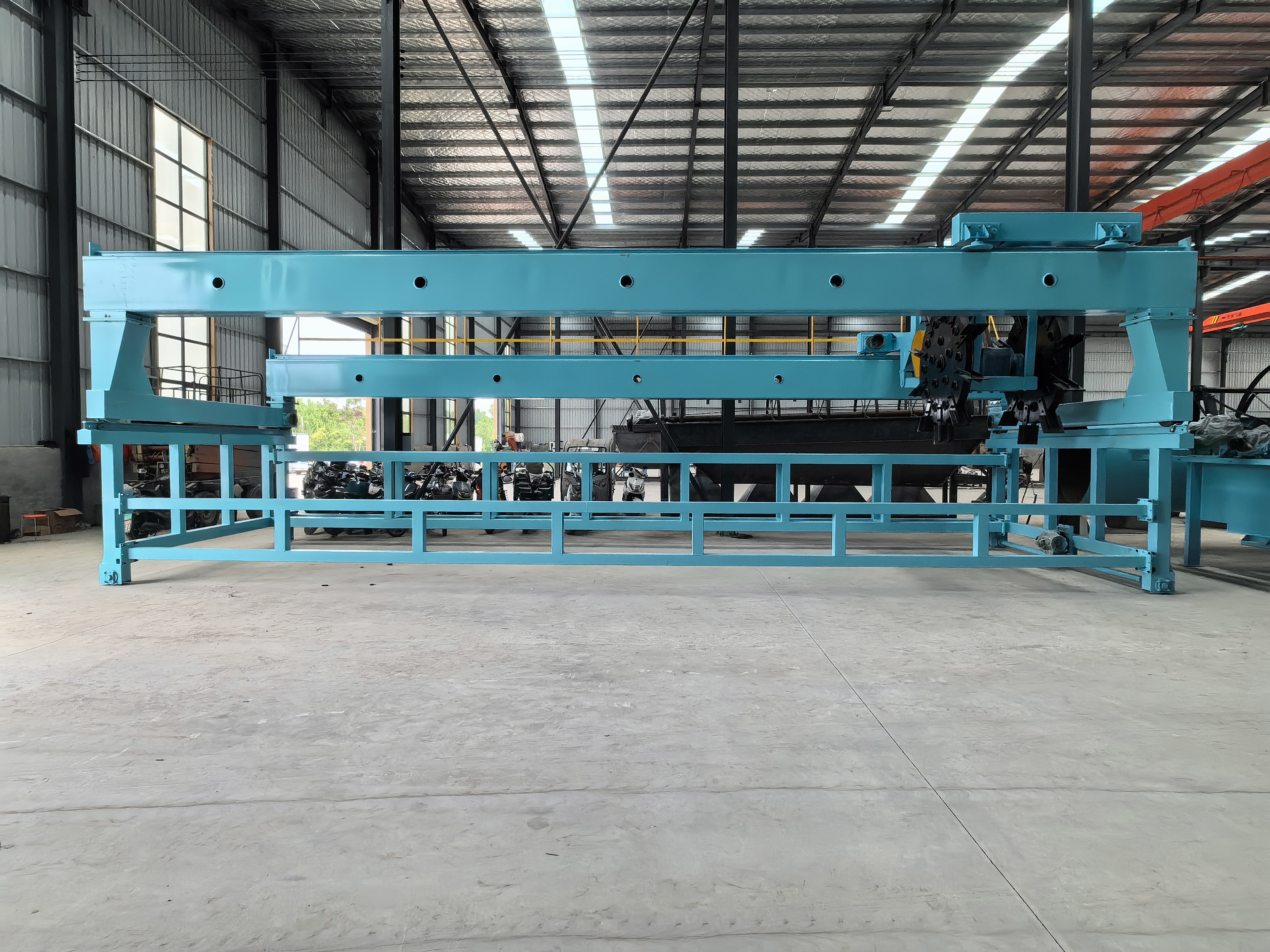 Industrial Fermentation Compost Equipment For Groove Type Compost Turning Machine Advantages Of Short Time Waste Fermentation