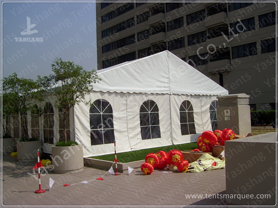 Array Ultraviolet White Fabric Cover Outdoor Event Tent Aluminum Profile