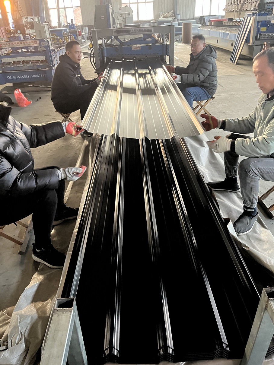 Corrugated Galvanized Prepainted Steel Roofing Tile Sheet PPGI/PPGL 0.12-1.5mm