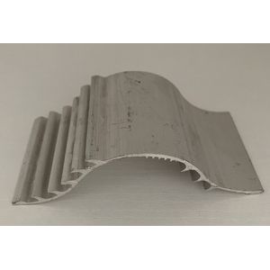 Arch Bridge Shape CNC Machining Components 6063-T5 Multiple Grooves