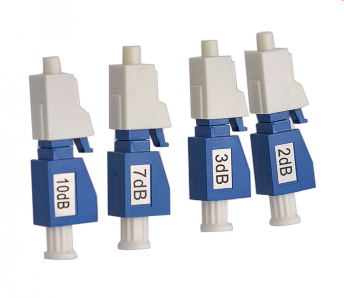 Female To Female Fiber Optic Attenuator LC/UPC Fixed Flange Attenuator