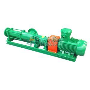  22KW Oil Sludge Dewatering System Screw Type Pump , Drilling Fluids Screw Pump Manufactures