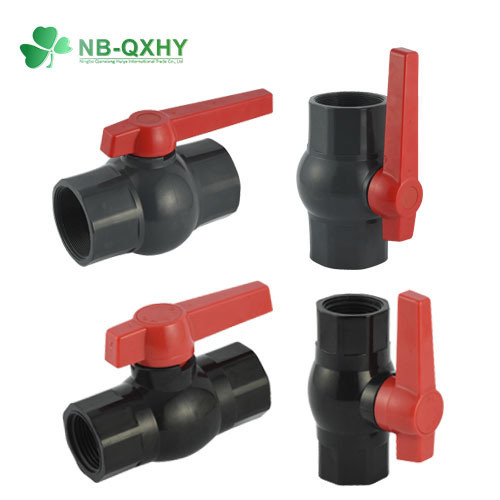 Long Handle PVC Valve Female Plastic Octagonal Ball Valve for Water Supply