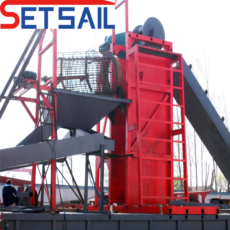 Chain Bucket River Mining Dredger for Mining Project