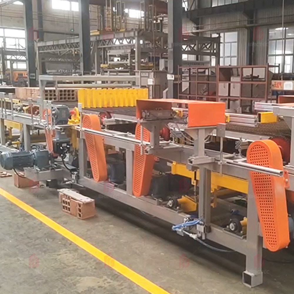 Clay Brick Loading And Unloading Packing System Of Brick Factory