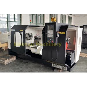 Metal Mini CNC Horizontal Lathe Machine With Atomatic Original Mechanical Flat