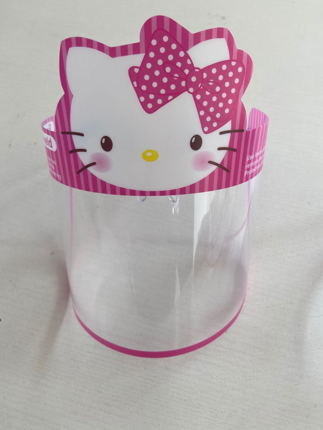 Kids Reusable Clear Plastic Face Shield Splash Proof 3 Years Life