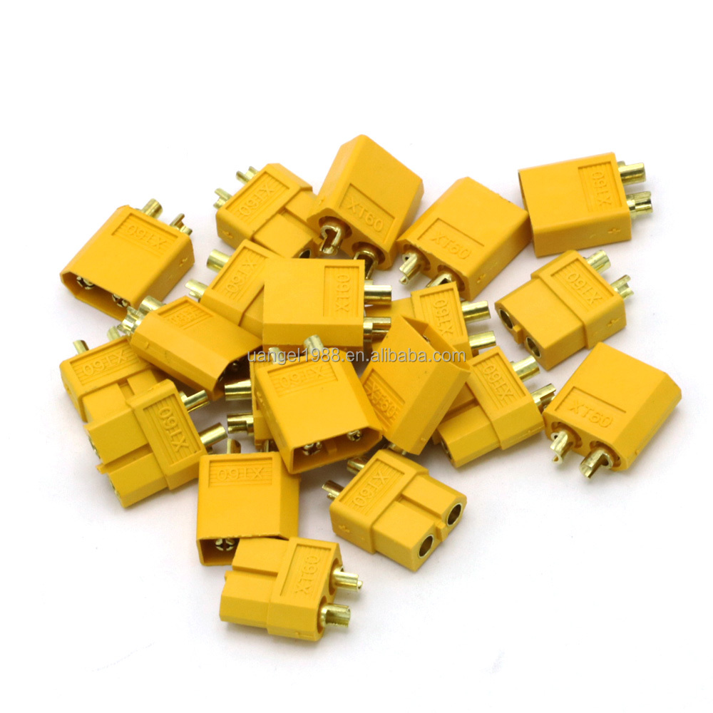 XT60 XT30 XT90 T Plug Male Female RC Lipo Battery Connectors Durable