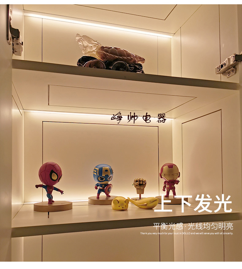 3500K Warm White Aluminum Recessed LED Cabinet Light For Showcase