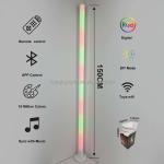Adjustable RGB Smart-Controlled Corner Lamp for Holiday Decoration in Simple