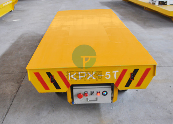 25t DC motor self driven rail guided vehicle for Thailand Mould Transportation