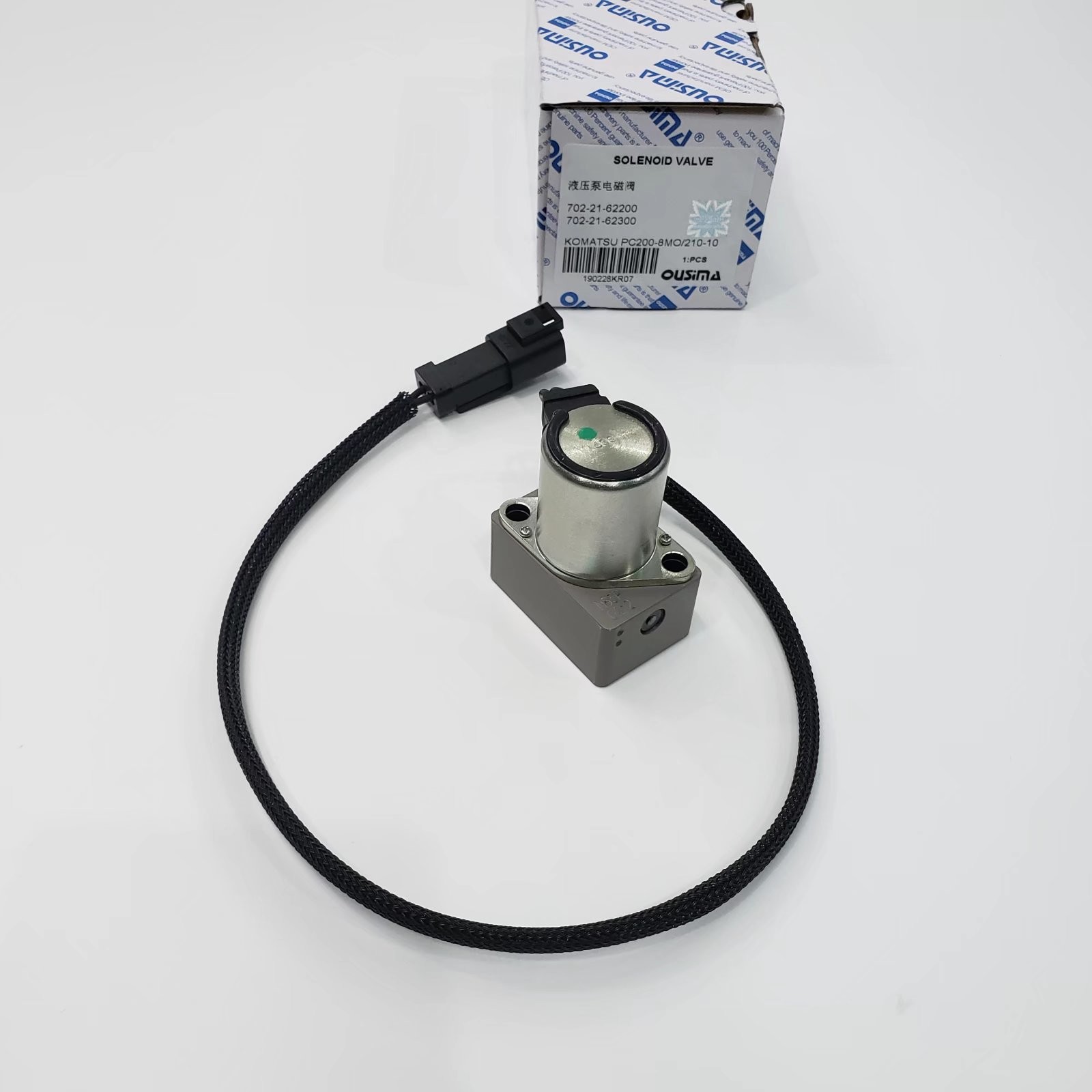 OUSIMA Excavator KOMATSU PC200-8MO PC210-10 Solenoid Valve Control Valve 702-21-62200 702-21-5-62300