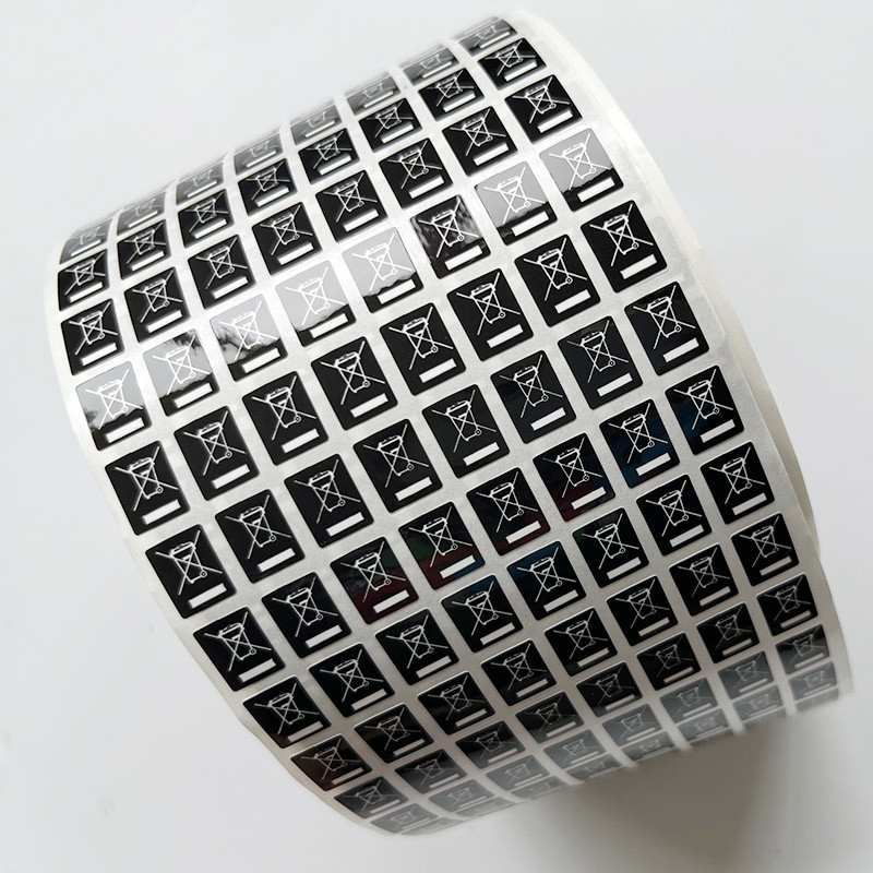 Clear Printing Waterproof Sticker Label Coated Paper