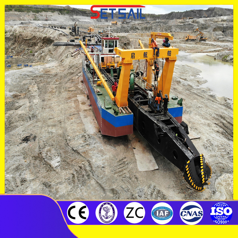 Diesel Engien 20 Inch Sand Dredger with Hydraulic Pump