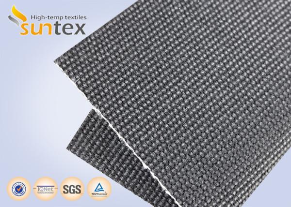 880C Stainless Steel Wire Reinforced Glass Fabric Coated With PU And Graphite