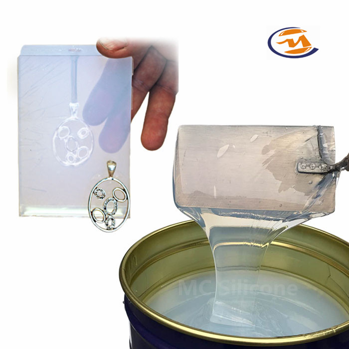 40 Shore A Clear RTV2 Liquid Platinum Cure Silicone Rubber For Prototyping Molds