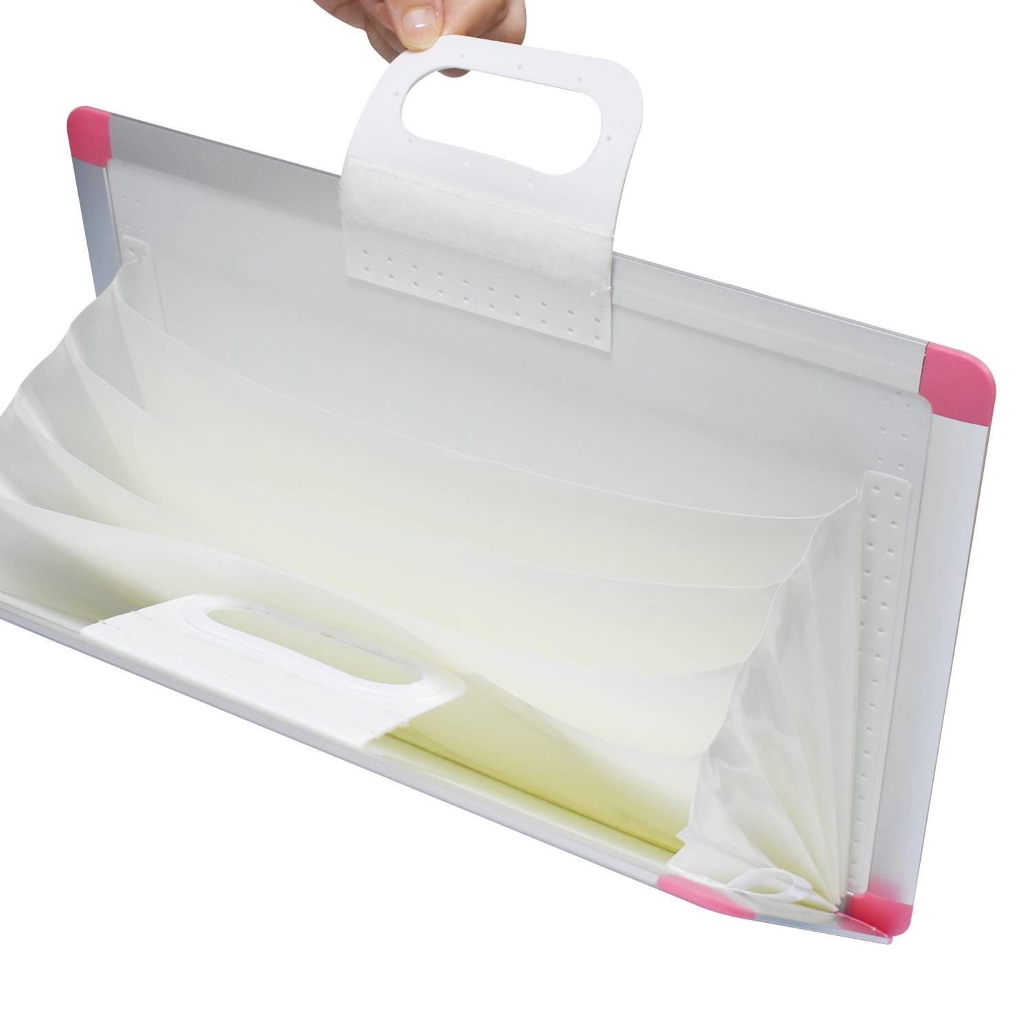 Dry Erase Small Desktop Whiteboard Portable Reusable Durable With Storage Bag