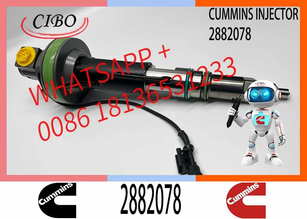 NINE BRAND High Quality Diesel Injector 2882078 Qsk19 Injector Fuel Injector 2882078