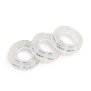 Super Clear Adhesive Glue BOPP Stationery Tape Customized Service